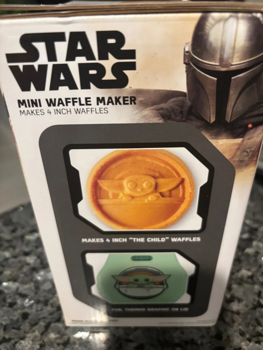 Star Wars Grogu Mini Waffle Maker